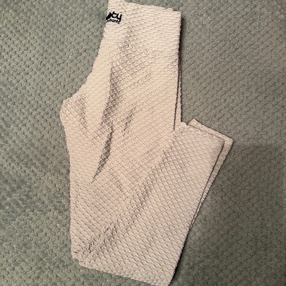 Booty By Brabants Croco Leggings White/Grey